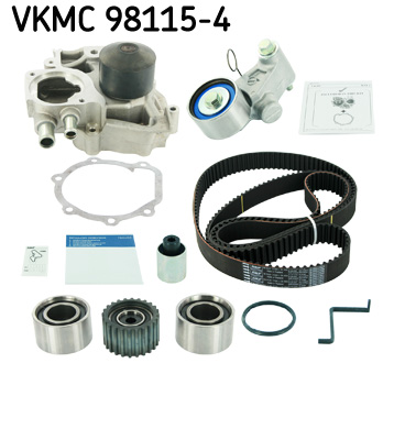 SKF Vezérműszíjkészlet vízpumpával VKMC98115-4_SKF